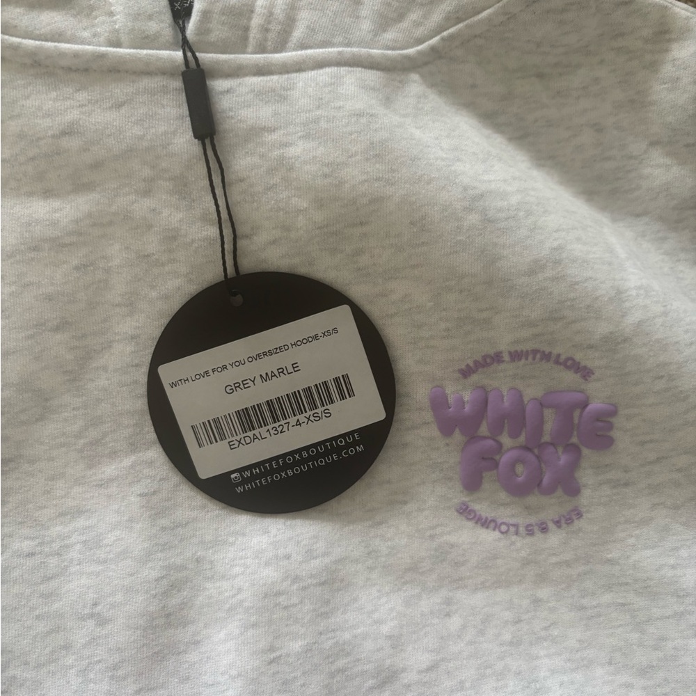 White Fox Sweatshirt